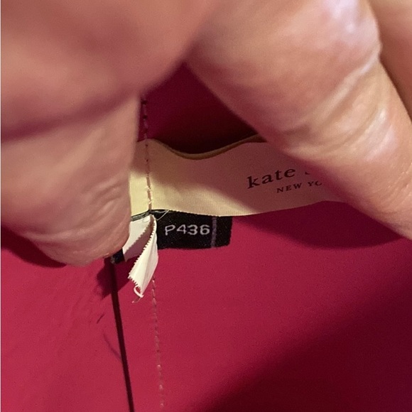 Kate Spade Lawton Way Maroon / Pink Tote (ABBA) - Picture 9 of 12